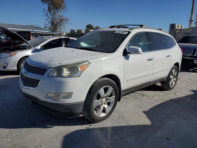 1GNLRHED1AS110856 - 2010 CHEVROLET TRAVERSE LTZ WHITE photo 1