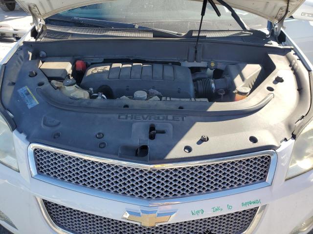 1GNLRHED1AS110856 - 2010 CHEVROLET TRAVERSE LTZ WHITE photo 12