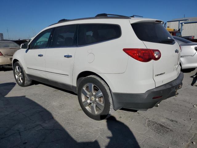 1GNLRHED1AS110856 - 2010 CHEVROLET TRAVERSE LTZ WHITE photo 2