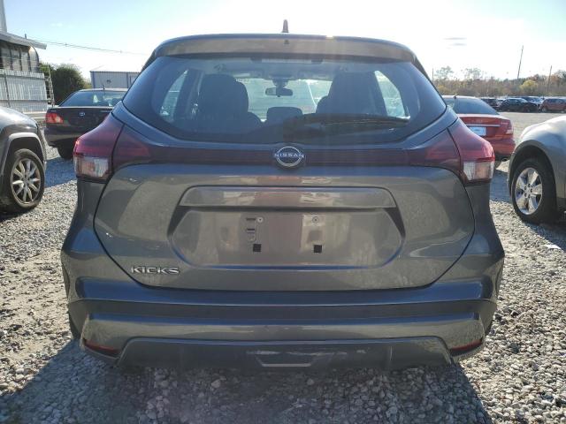 3N1CP5BV5NL492679 - 2022 NISSAN KICKS S GRAY photo 6