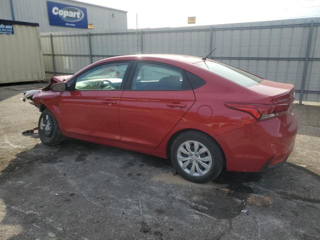 3KPC24A64ME138929 - 2021 HYUNDAI ACCENT SE RED photo 2