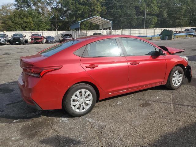 3KPC24A64ME138929 - 2021 HYUNDAI ACCENT SE RED photo 3