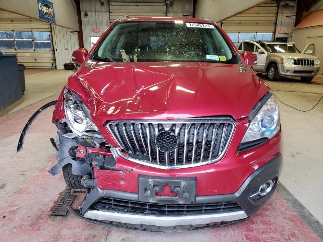 KL4CJFSB5FB216560 - 2015 BUICK ENCORE CONVENIENCE ბურგუნდია ფოტო 5