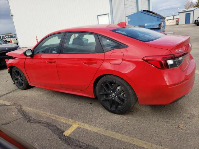 2HGFE2F59PH529058 - 2023 HONDA CIVIC SPORT წითელი ფოტო 2