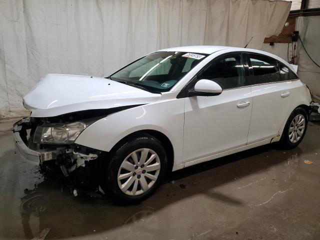 1G1PF5S93B7128614 - 2011 CHEVROLET CRUZE LT WHITE photo 1