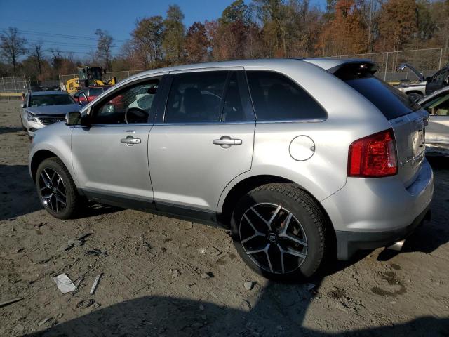 2FMDK4KC8CBA07254 - 2012 FORD EDGE LIMITED SILVER photo 2