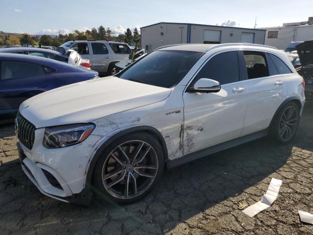 WDC0G8JB3JF433301 - 2018 MERCEDES-BENZ GLC 63 4MATIC AMG WHITE photo 1