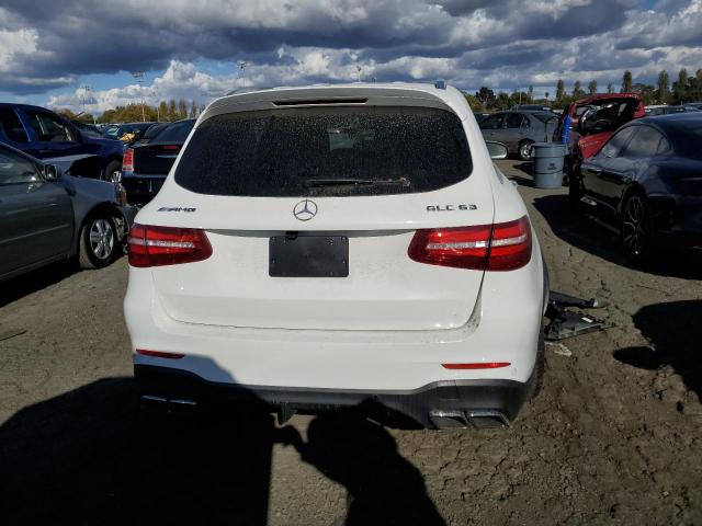 WDC0G8JB3JF433301 - 2018 MERCEDES-BENZ GLC 63 4MATIC AMG WHITE photo 6