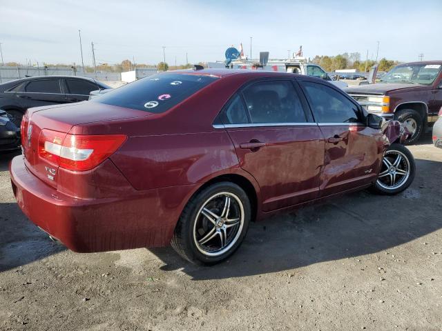 3LNHM28T57R625503 - 2007 LINCOLN MKZ MAROON photo 3