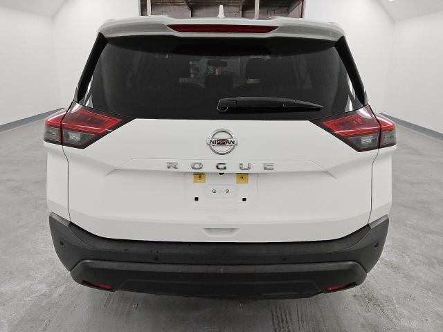 JN8AT3AAXMW006061 - 2021 NISSAN ROGUE S WHITE photo 6