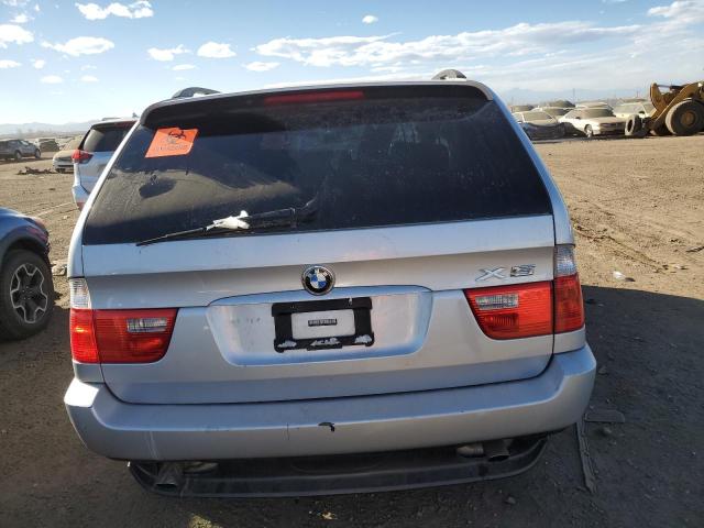 5UXFA13506LY27149 - 2006 BMW X5 3.0I SILVER photo 6