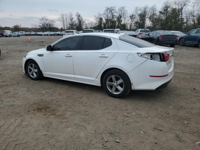 5XXGM4A72FG423885 - 2015 KIA OPTIMA LX WHITE photo 2