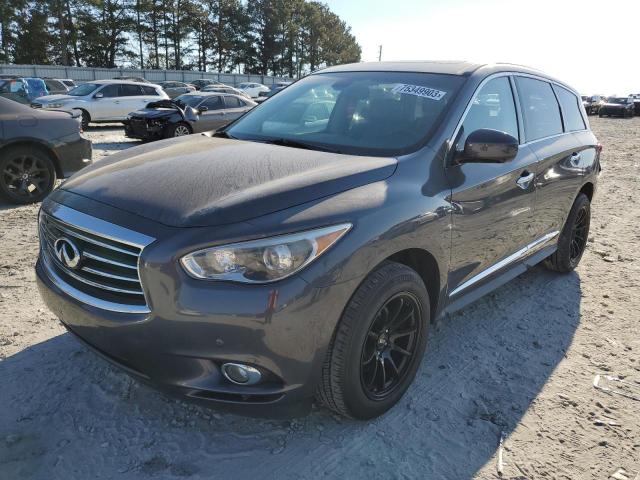 5N1AL0MN5DC300621 - 2013 INFINITI JX35 CHARCOAL photo 1