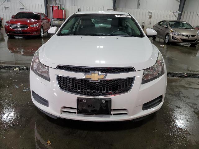 1G1PF5S9XB7242609 - 2011 CHEVROLET CRUZE LT WHITE photo 5