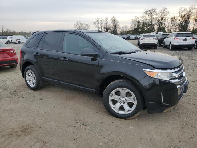 2FMDK4JC9DBC36416 - 2013 FORD EDGE SEL BLACK photo 4