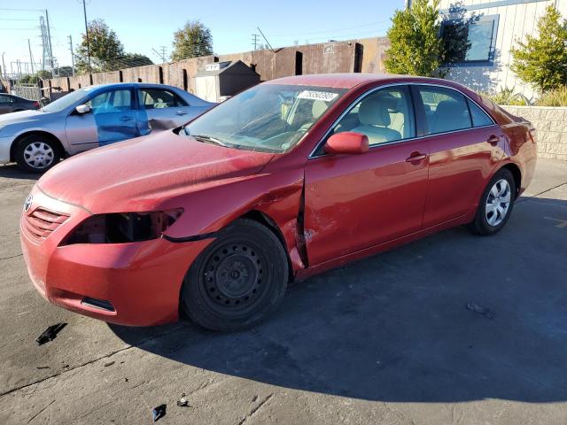 4T4BE46K98R016066 - 2008 TOYOTA CAMRY CE RED photo 1