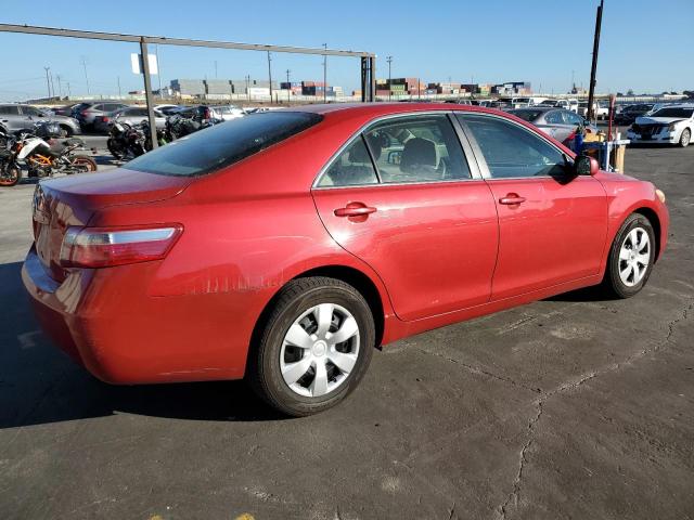 4T4BE46K98R016066 - 2008 TOYOTA CAMRY CE RED photo 3