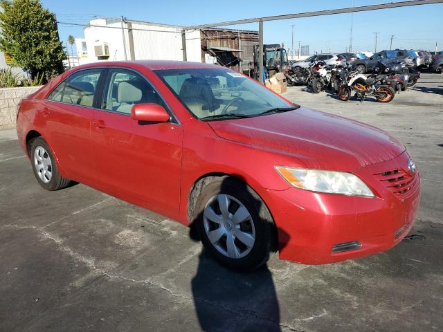 4T4BE46K98R016066 - 2008 TOYOTA CAMRY CE RED photo 4