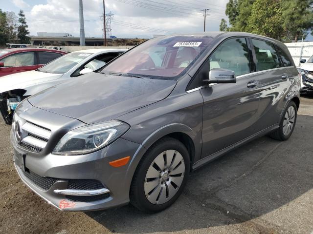 WDDVP9AB5FJ005192 - 2015 MERCEDES-BENZ B ELECTRIC GRAY photo 1