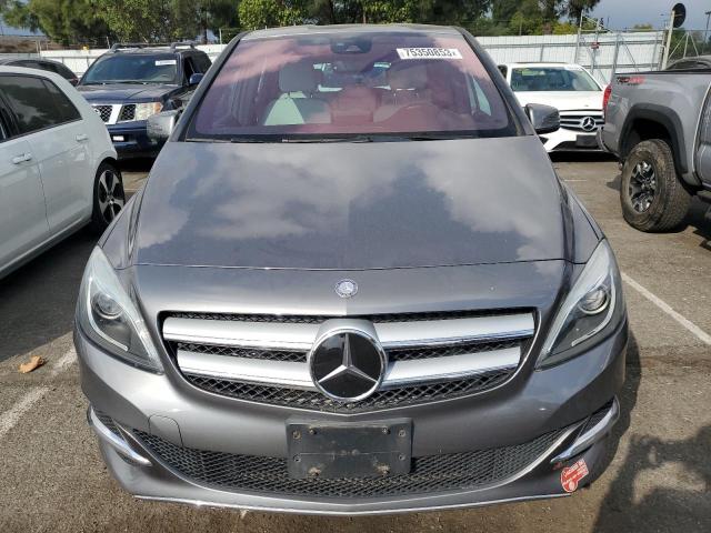 WDDVP9AB5FJ005192 - 2015 MERCEDES-BENZ B ELECTRIC GRAY photo 5