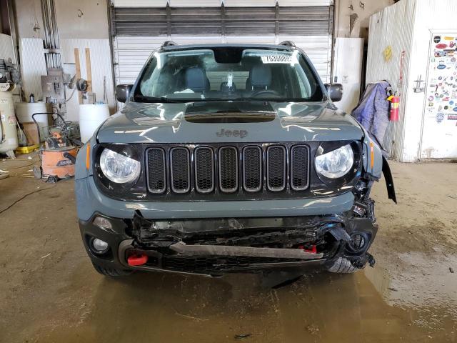 ZACCJBCB8JPH41320 - 2018 JEEP RENEGADE TRAILHAWK TEAL photo 5