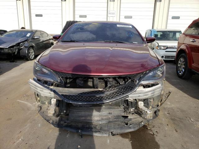 1C3CCCFB8GN182658 - 2016 CHRYSLER 200 LX BURGUNDY photo 5