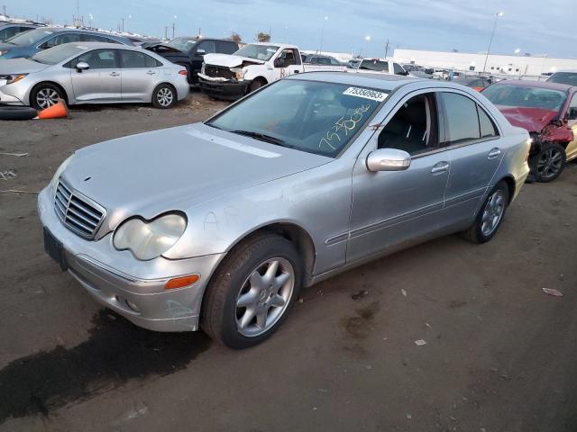 WDBRF84J13F357551 - 2003 MERCEDES-BENZ C 320 4MATIC SILVER photo 1