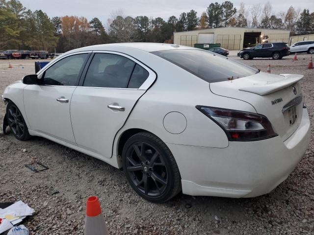 1N4AA5AP0EC908731 - 2014 NISSAN MAXIMA S WHITE photo 2