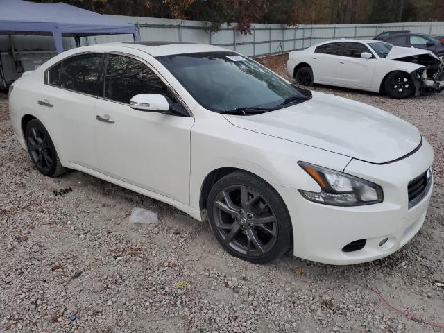 1N4AA5AP0EC908731 - 2014 NISSAN MAXIMA S WHITE photo 4