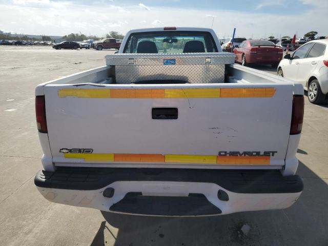 1GCCS14W71K130164 - 2001 CHEVROLET S TRUCK S10 WHITE photo 6