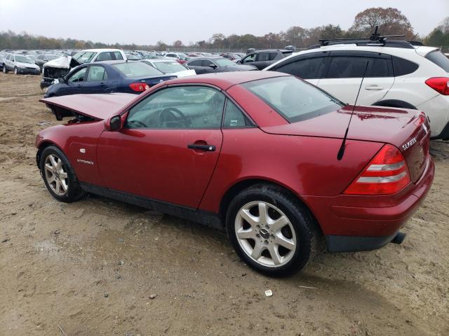 WDBKK47F2XF114883 - 1999 MERCEDES-BENZ SLK 230 KOMPRESSOR RED photo 2