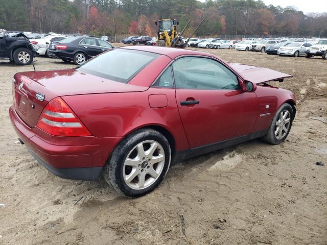 WDBKK47F2XF114883 - 1999 MERCEDES-BENZ SLK 230 KOMPRESSOR RED photo 3