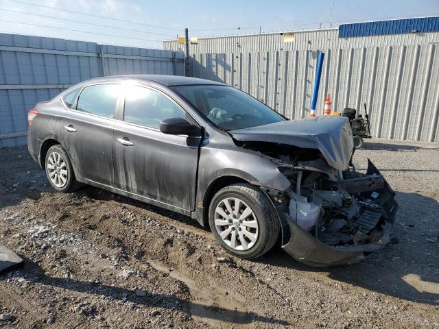 3N1AB7AP2EY236474 - 2014 NISSAN SENTRA S CHARCOAL photo 4