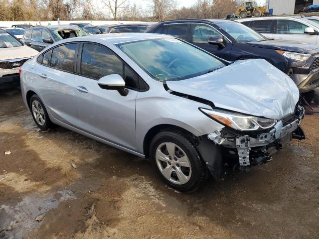 1G1BC5SM9H7163125 - 2017 CHEVROLET CRUZE LS SILVER photo 4