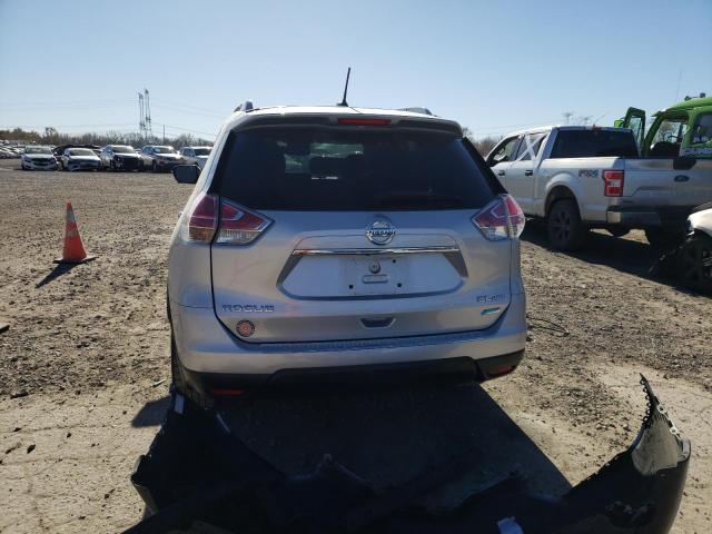 5N1AT2MV4EC776517 - 2014 NISSAN ROGUE S SILVER photo 6