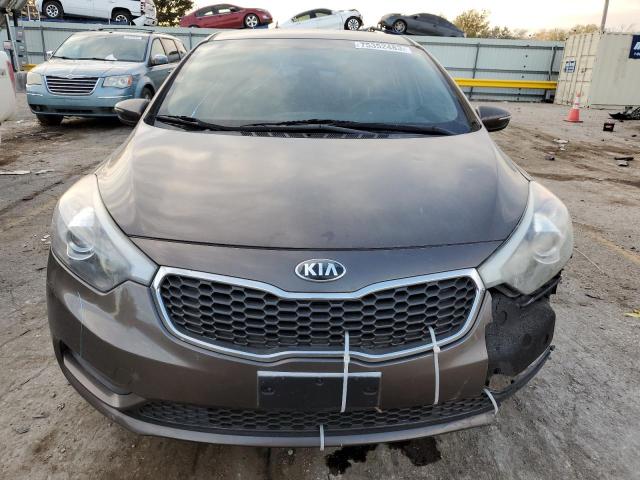 KNAFX4A68F5328985 - 2015 KIA FORTE LX CHARCOAL photo 5