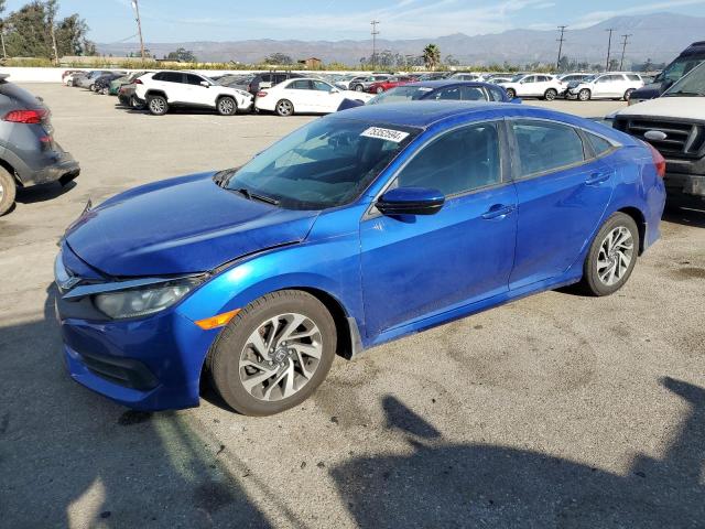 19XFC2F7XHE001483 - 2017 HONDA CIVIC EX BLUE photo 1