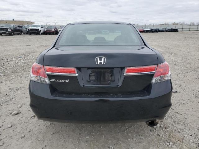 1HGCP2F72BA035646 - 2011 HONDA ACCORD EX BLACK photo 6