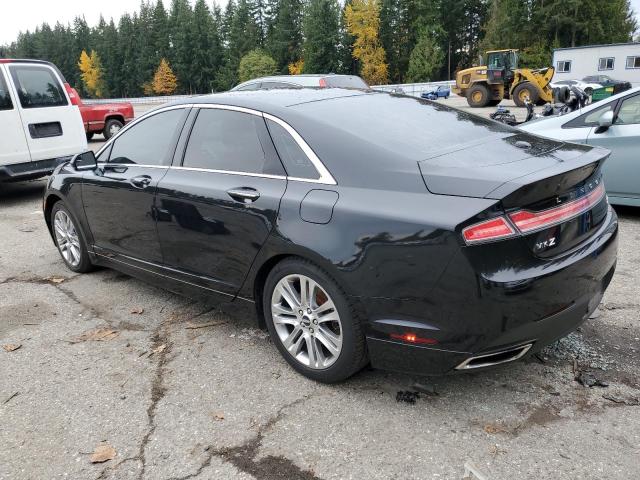 3LN6L2J93ER834728 - 2014 LINCOLN MKZ BLACK photo 2