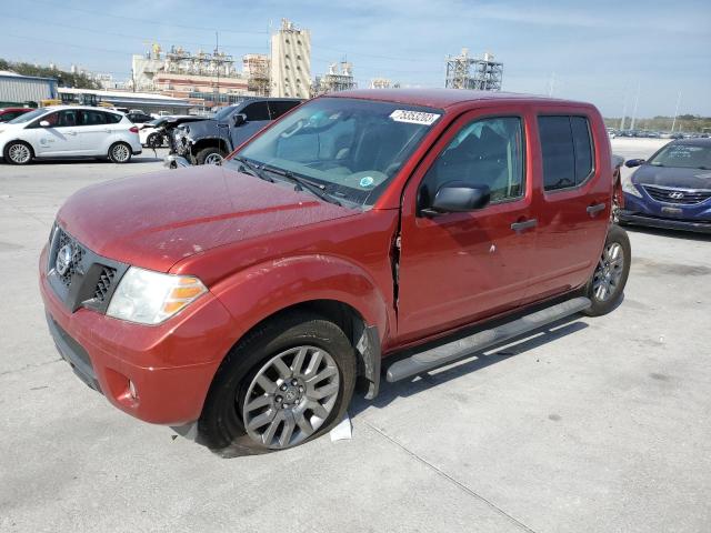 1N6AD0ERXCC459309 - 2012 NISSAN FRONTIER S RED photo 1