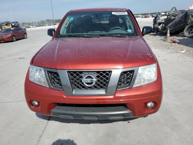 1N6AD0ERXCC459309 - 2012 NISSAN FRONTIER S RED photo 5