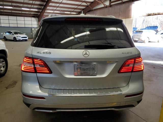 4JGDA5HB6DA146237 - 2013 MERCEDES-BENZ ML 350 4MATIC SILVER photo 6