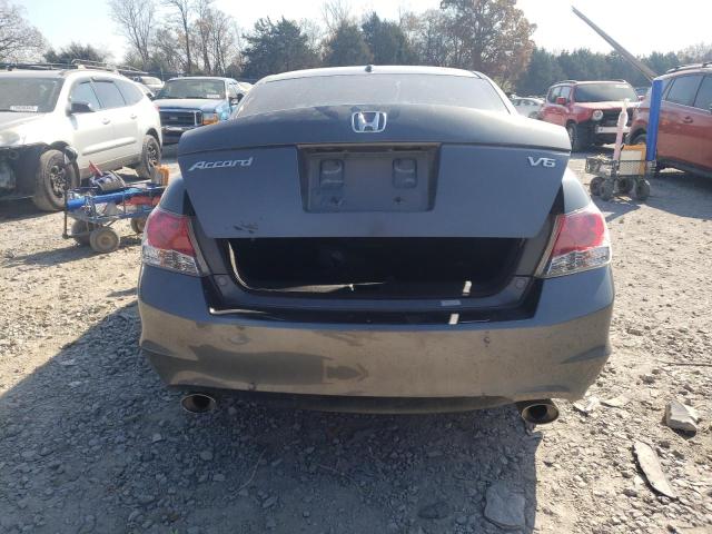 1HGCP36828A026551 - 2008 HONDA ACCORD EXL BLUE photo 6