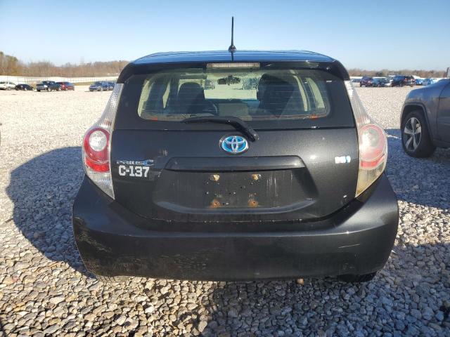 JTDKDTB31E1559211 - 2014 TOYOTA PRIUS C BLACK photo 6