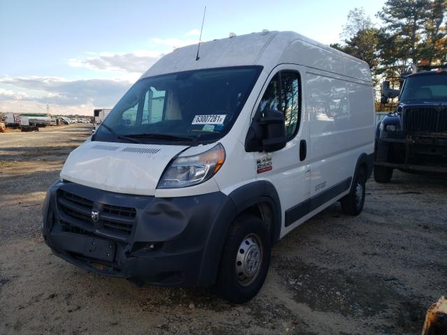 3C6TRVCG5HE548711 - 2017 RAM PROMASTER 2500 HIGH Ақ фото 2