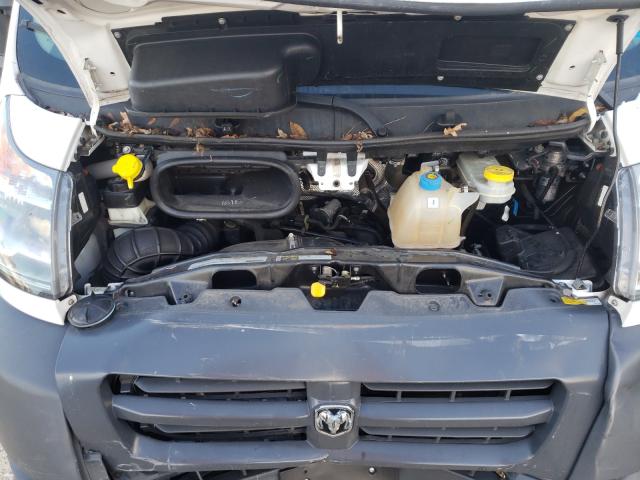 3C6TRVCG5HE548711 - 2017 RAM PROMASTER 2500 HIGH Ақ фото 7