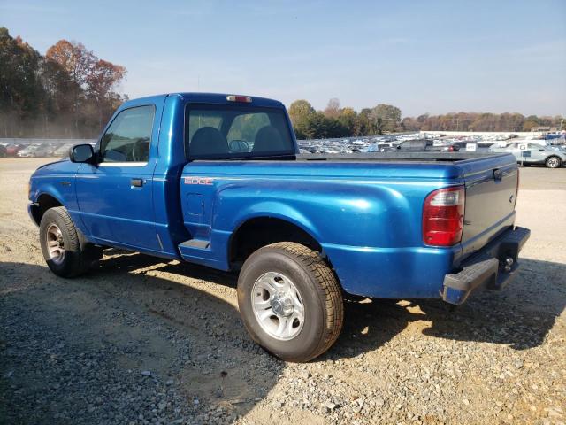 1FTYR10U32PA36941 - 2002 FORD RANGER BLUE photo 2