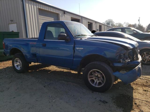 1FTYR10U32PA36941 - 2002 FORD RANGER BLUE photo 4