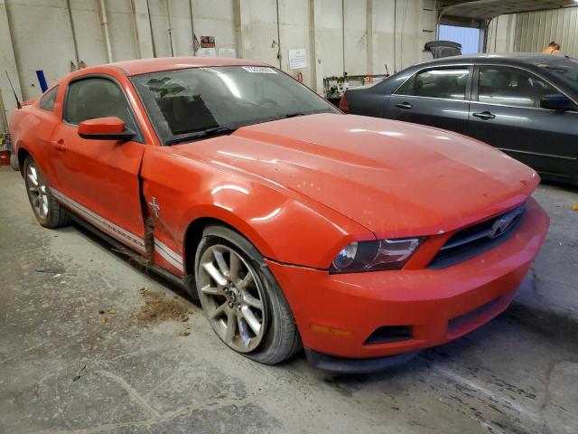 1ZVBP8AM2B5114833 - 2011 FORD MUSTANG RED photo 4