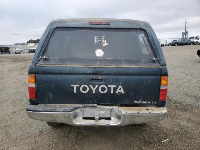 4TAWM72N9VZ296022 - 1997 TOYOTA TACOMA XTRACAB TEAL photo 6